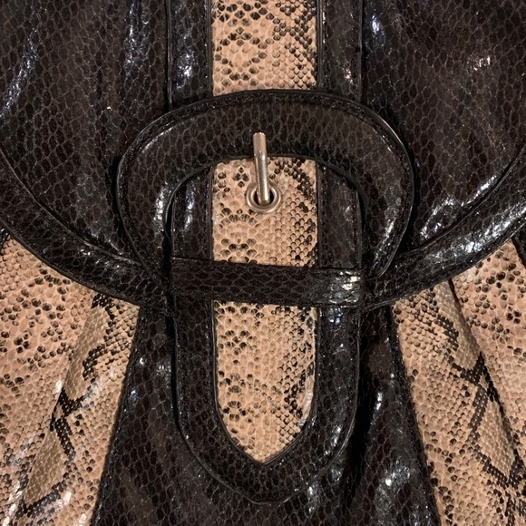 Vintage Snakeskin Roberto Vianni Purse - Picture 2 of 5
